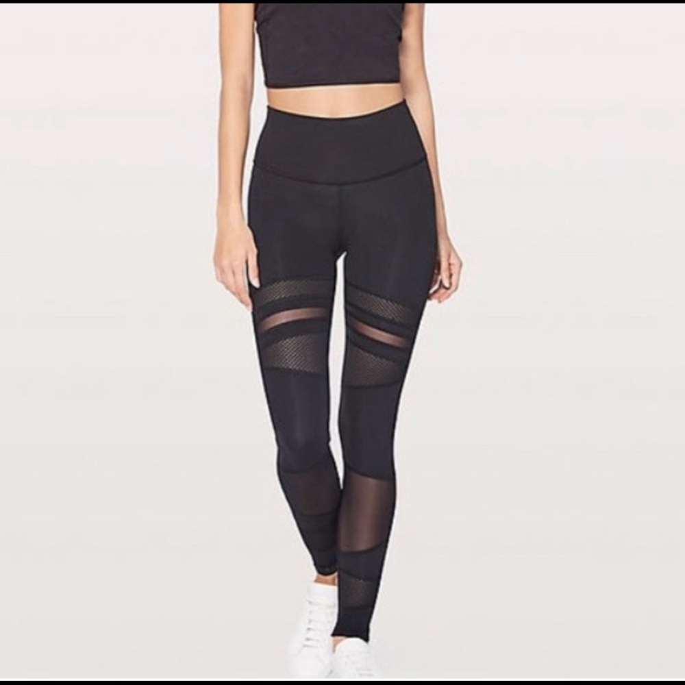 Lululemon Mix and Mesh leggings